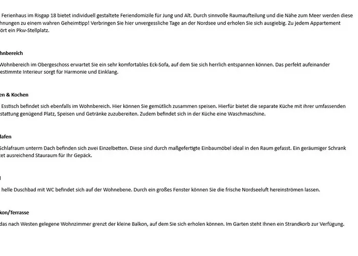 アパート Risgap 18b, App 7 *